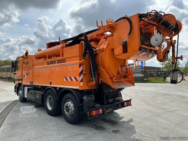 Vacuum tank truck MERCEDES-BENZ Actros 2535 Wiedemann Super 2000, Recycler