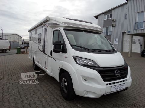 Semi-integrated camper Hymer/Eriba Exsis-t 588 Hubstützen, Lithium