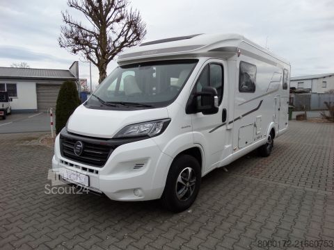 Semi-integrated camper Hymer/Eriba Exsis-t 588 Hubstützen, Lithium