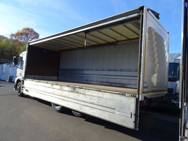 Kutu kamyonu MERCEDES-BENZ 2543 Actros*2x 7,7 m Schwenkwand*kpl Zug*MSH*Ret