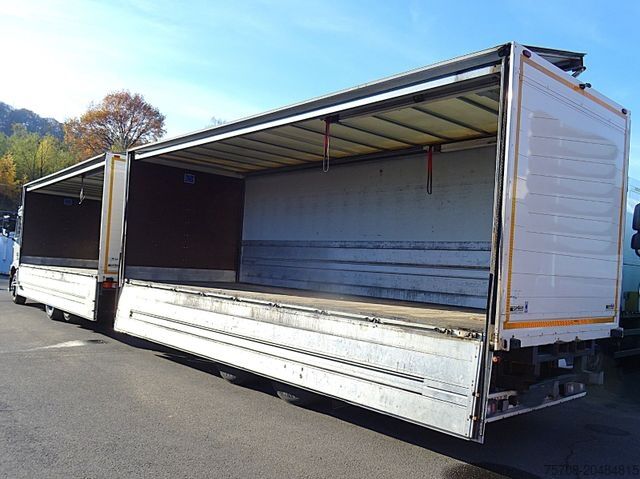 Kutu kamyonu MERCEDES-BENZ 2543 Actros*2x 7,7 m Schwenkwand*kpl Zug*MSH*Ret