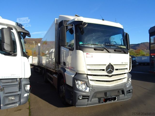 Kutu kamyonu MERCEDES-BENZ 2543 Actros*2x 7,7 m Schwenkwand*kpl Zug*MSH*Ret