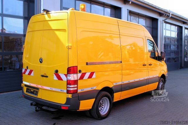 Saugwagen MERCEDES-BENZ Sprinter 516 CDI F&F 1,5m³ Kanal-HD-Spüler