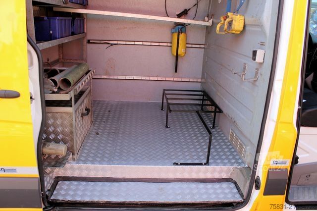 Saugwagen MERCEDES-BENZ Sprinter 516 CDI F&F 1,5m³ Kanal-HD-Spüler