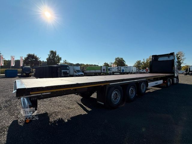 Auflieger mit Arbeitsbühne KRONE Plattform-Auflieger  mit Steckrungen - sofort v.