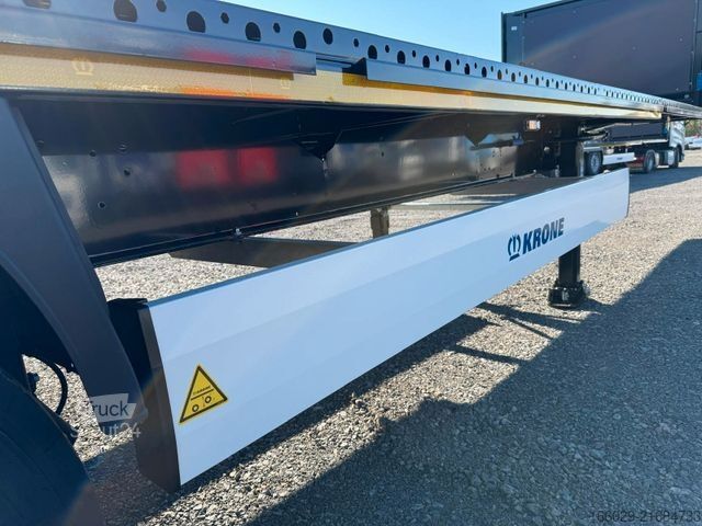 Auflieger mit Arbeitsbühne KRONE Plattform-Auflieger  mit Steckrungen - sofort v.