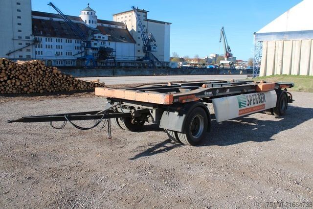 Remolque roll off JUNG HOMBURG TKA Apollo Kombi Absetz/Abrollcontainer Nr.: 086