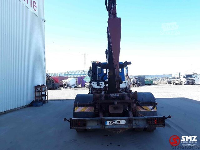 Containertransport Iveco Eurocargo 170.23 nl truck crane- hook