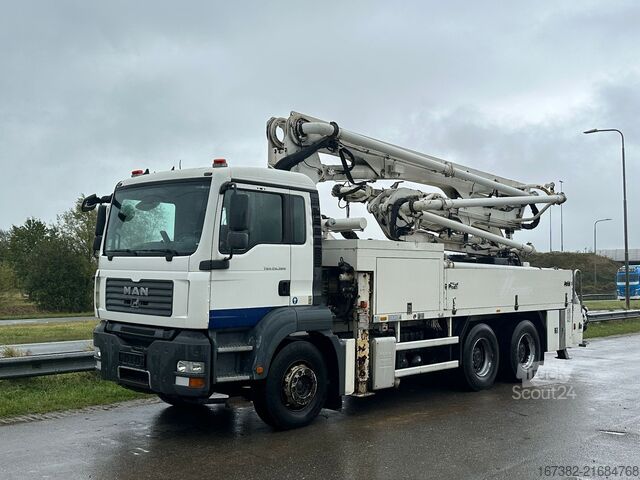 Pompe à béton MAN TGA 26.360 6x4 with Putzmeister BSF24-4.16 24m ...