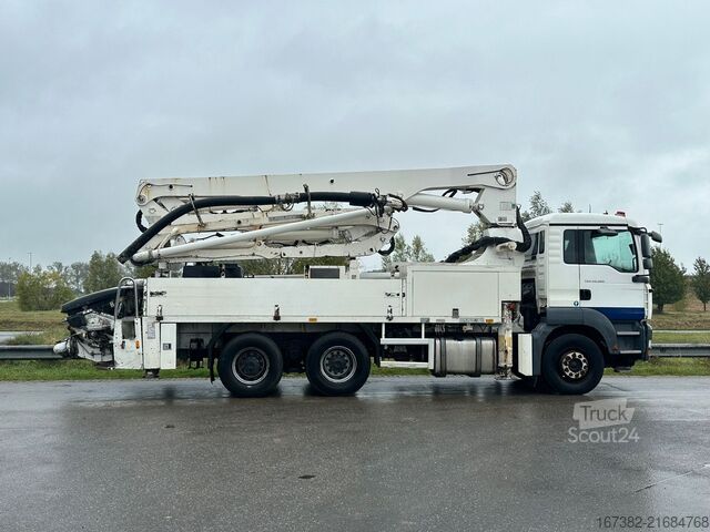 Pompe à béton MAN TGA 26.360 6x4 with Putzmeister BSF24-4.16 24m ...