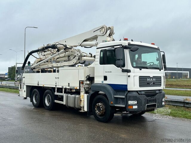 Pompe à béton MAN TGA 26.360 6x4 with Putzmeister BSF24-4.16 24m ...
