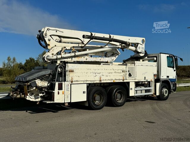 Bomba de hormigón Mercedes-Benz Actros 2632 6x4 with Putzmeister BSF 24-4 11 24...