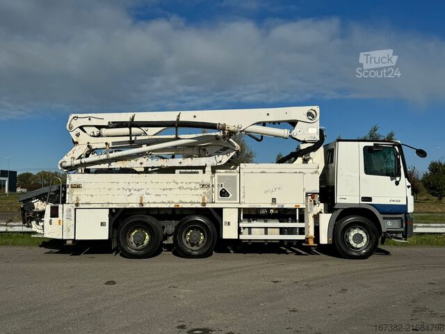 Bomba de hormigón Mercedes-Benz Actros 2632 6x4 with Putzmeister BSF 24-4 11 24...