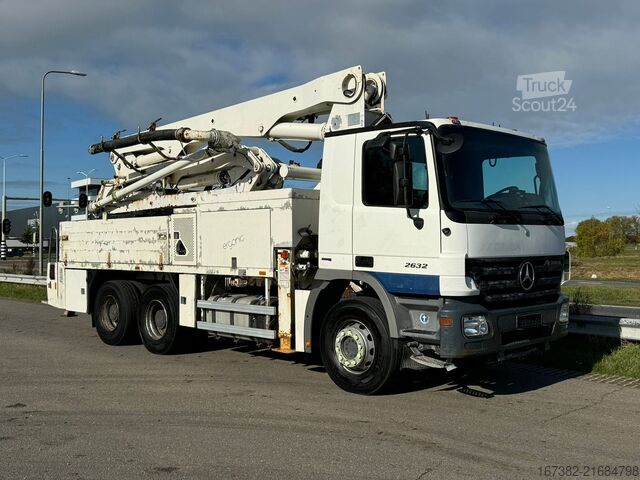 Bomba de hormigón Mercedes-Benz Actros 2632 6x4 with Putzmeister BSF 24-4 11 24...