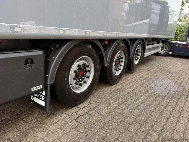 Bevægeligt gulv Kraker K-Force 92m3 Klapbumper Camera Afvalzeil NEW Tr...