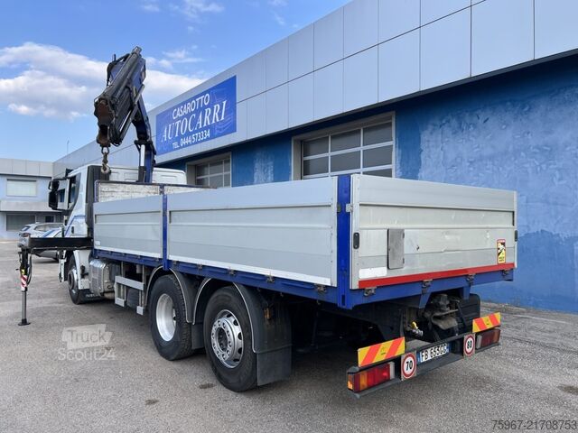 камион с фиксирана каросерия и кран Iveco Stralis 420