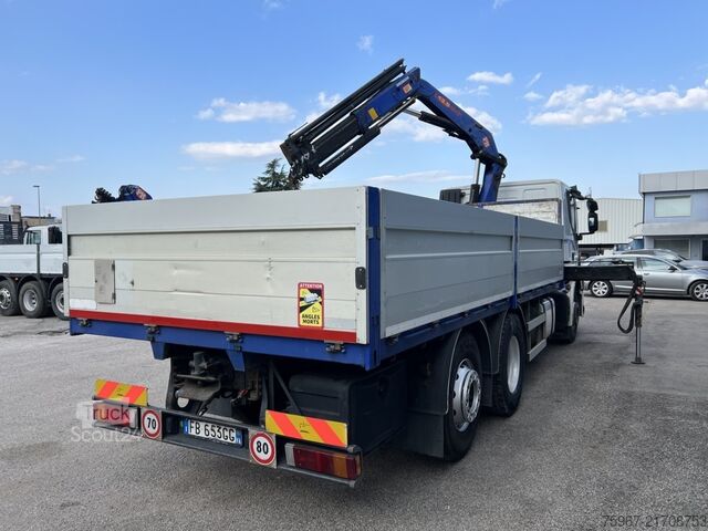 камион с фиксирана каросерия и кран Iveco Stralis 420