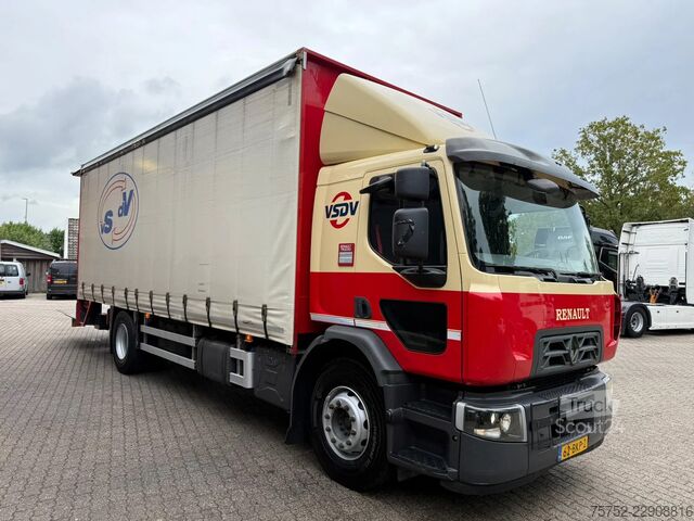 Koffer Renault D WIDE 250 18T 2T LBW Schuifzeil NL Truck APK/T...