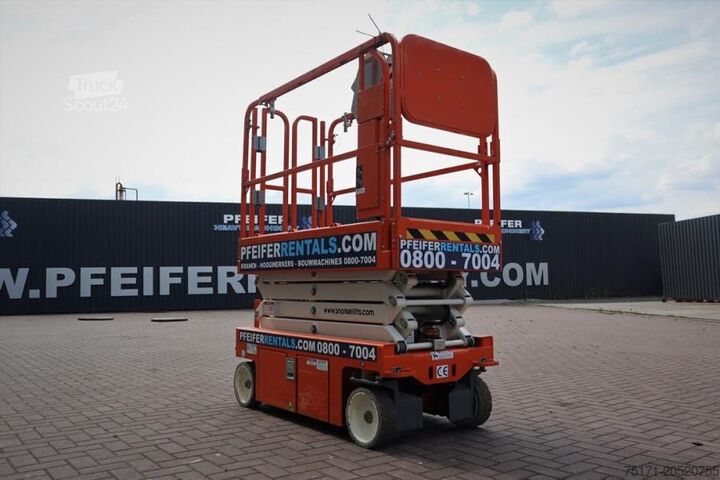 Žirklinis keltuvas Snorkel S3219E Valid Inspection, *Guarantee! ,Electric, 8m