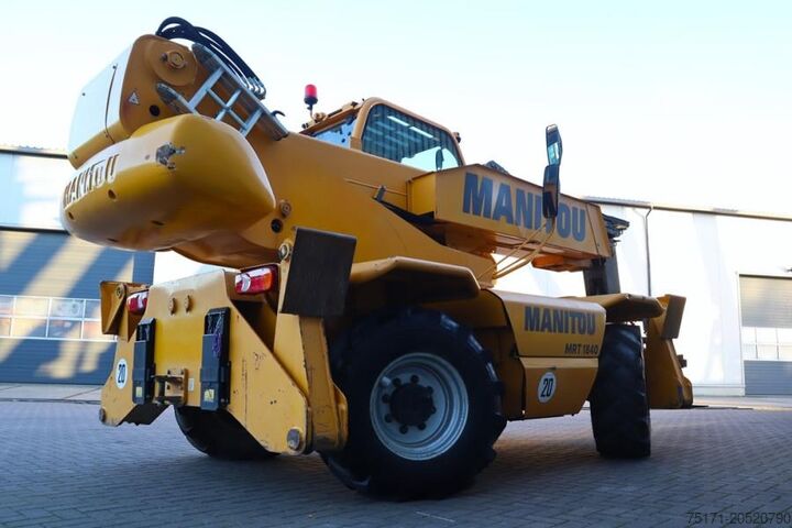 Teleskopinis krautuvas Manitou MRT1840 EASY Diesel, 4x4x4 Drive, 18m Lifting Heig