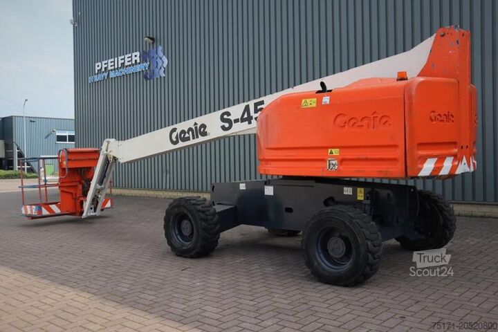 Телескопическая платформа Genie S45 Valid inspection, Diesel, 4x4 Drive, 15.72 m W