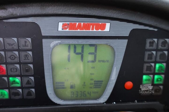 Teleskoplæsser Manitou MRT2150 Privilege Diesel, 4x4x4 Drive, 5t Cap. 20.