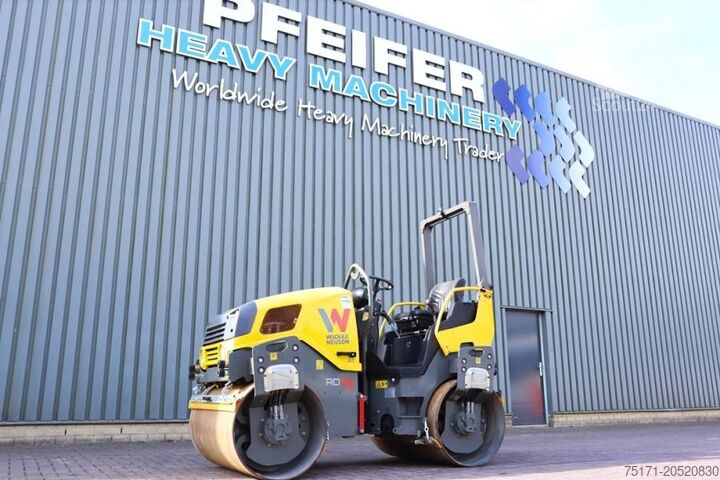 Tandemwalze Wacker Neuson RD28-120 Diesel, Front And Rear Vibrating Smooth D