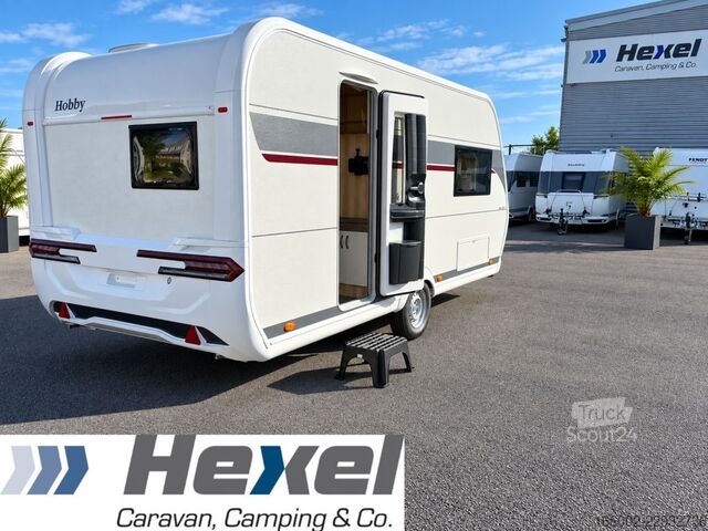 Wohnwagen HOBBY De Luxe 460 SL Modelljahr 2027 ausgestellt!