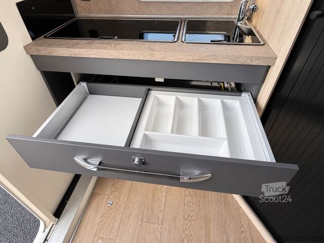Wohnwagen HOBBY De Luxe 460 SL Modelljahr 2027 ausgestellt!