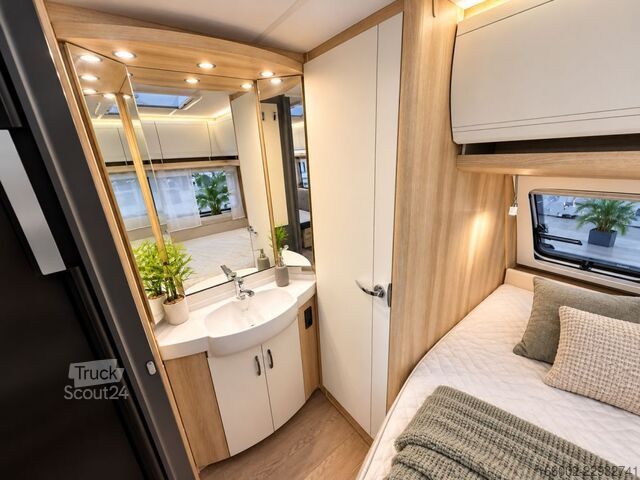 Wohnwagen HOBBY De Luxe 460 UFe Modelljahr 2027 ausgestellt!