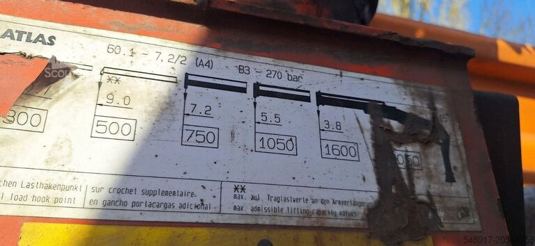 Basculantă cu macara MAN TGM 18.240PS 4x4 3.S-Kipper mit Kran
