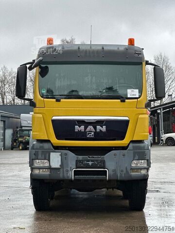 Tre-sidet tipbil MAN TGS 35.480 8x6BB Meiller Bordmatik