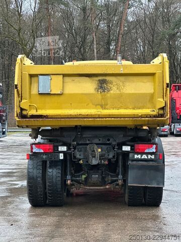Tre-sidet tipbil MAN TGS 35.480 8x6BB Meiller Bordmatik