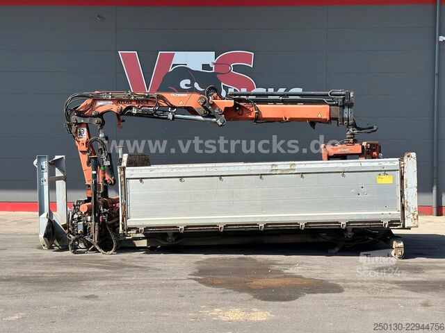 Kroghejselastbil Bruns A6K 4610 Abroll-Kippaufbau, Atlas 165.2E