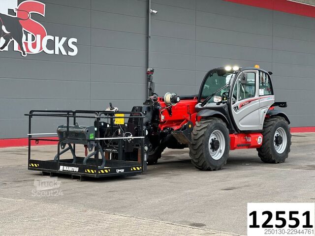 Hjullæsser MANITOU MT 1335 HA Easy 75D Funk/ Korb/Schaufel/Gabel