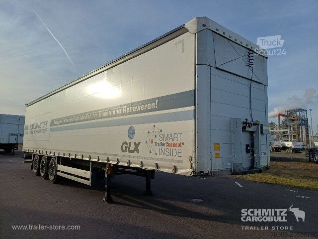 Open oplegger met zeil Schmitz Cargobull Curtainsider Standard Getränke