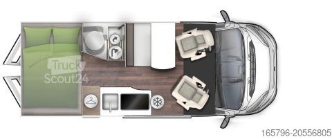 Kamper Forster V 599 HBL Livin' Up Pro 140 PS * Markise * Solar 200W