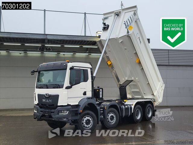 Volquete MAN TGS 41.440 8X4 NEW! 20m3 KH Kipper Steelsuspens...