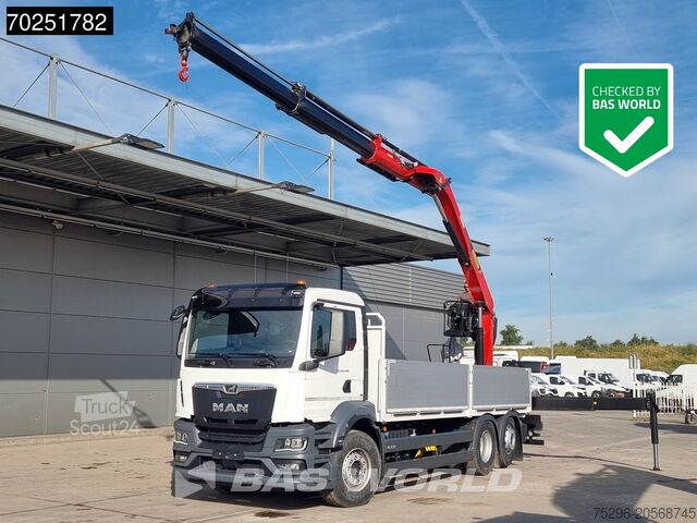 Open laadbak MAN TGS 26.440 6X2 NEW NL-Truck Palfinger PK20.501 ...
