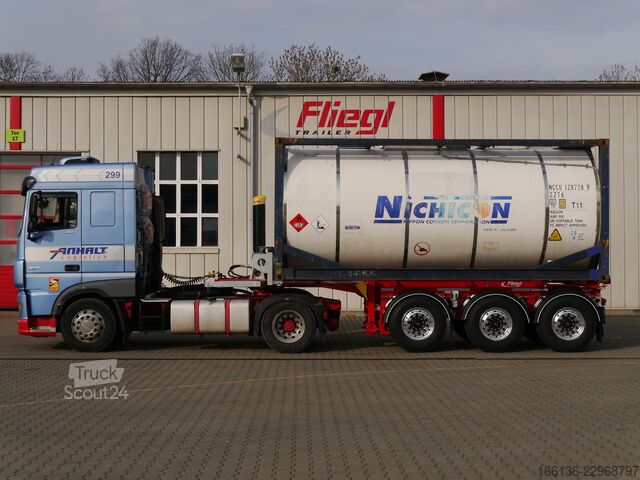 Drugo Fliegl SDS 380 Kippchassis für 1x20ft Container
