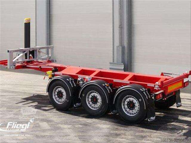 Drugo Fliegl SDS 380 Kippchassis für 1x20ft Container