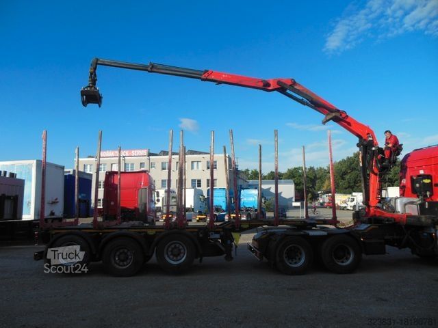 Стандартний тягач SCANIA R450,6X4, KRAN, EPSILON 170 + UMIKOV TELESKOP