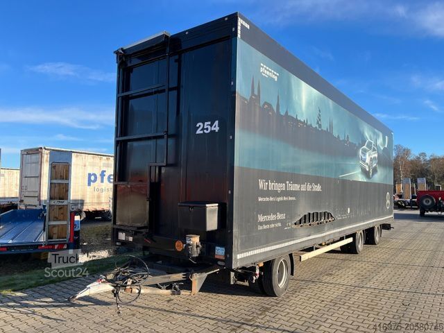 Rimorchio  3-Achsen Plateau Plane zwangsgelenkt Anhäng -254