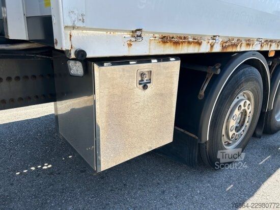 Φορτηγό με επίπεδη καρότσα MERCEDES-BENZ ACTROS 2545 L 6X2, RETARDER, PRITSCHE, HIAB XS 166 D-4 PRO, E5
