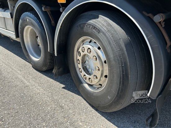 Φορτηγό με επίπεδη καρότσα MERCEDES-BENZ ACTROS 2545 L 6X2, RETARDER, PRITSCHE, HIAB XS 166 D-4 PRO, E5