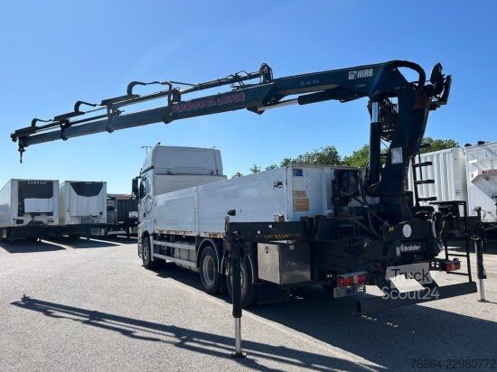 Φορτηγό με επίπεδη καρότσα MERCEDES-BENZ ACTROS 2545 L 6X2, RETARDER, PRITSCHE, HIAB XS 166 D-4 PRO, E5