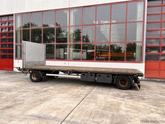 Tieflader Anhänger Ackermann PA-F 18/7.4E 2 Achs Jumboanhänger Mega