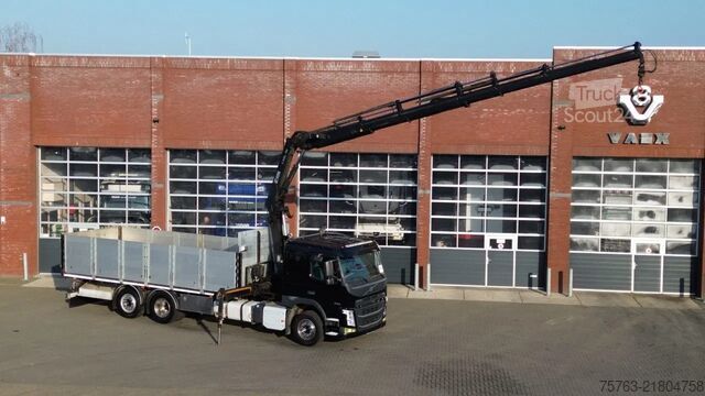 Krano sunkvežimis Volvo FM 370 6x2*4 - HIAB X-Hiduo 188 E-5 Crane with ...