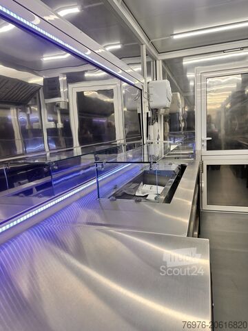 торговый фургон, фургон с едой, фургон с закусками Volkswagen Food Truck, Imbisswagen, Foodtruck Neu