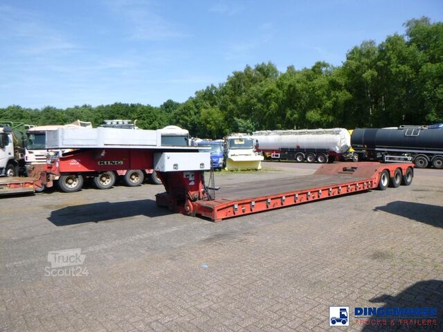 Low loader King 3-axle lowbed trailer 70t
